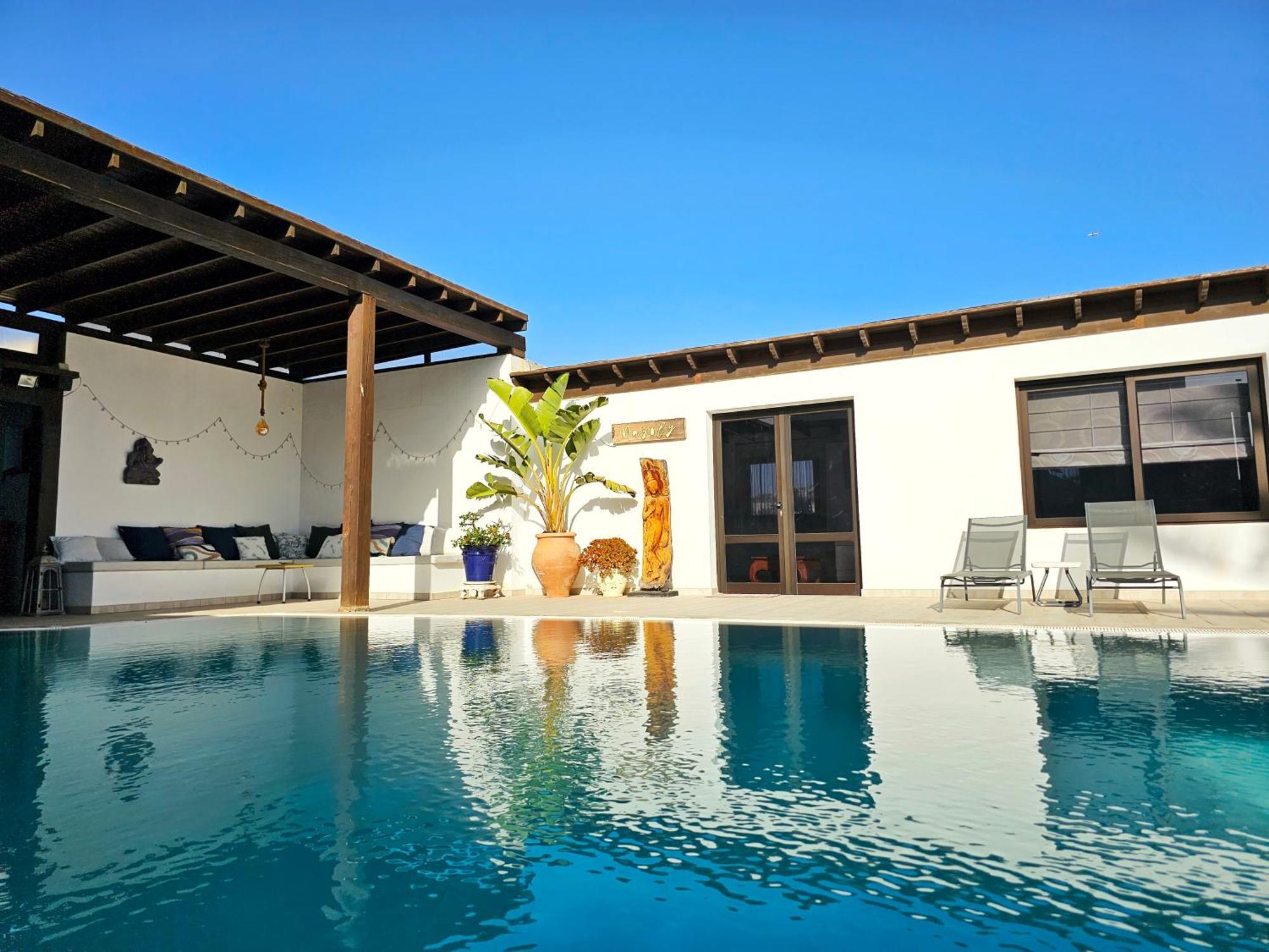 Nazoly, Oasis De Tranquilidad Con Piscina Privada En El Corazon De Lanzarote Vakantiehuis Nazaret